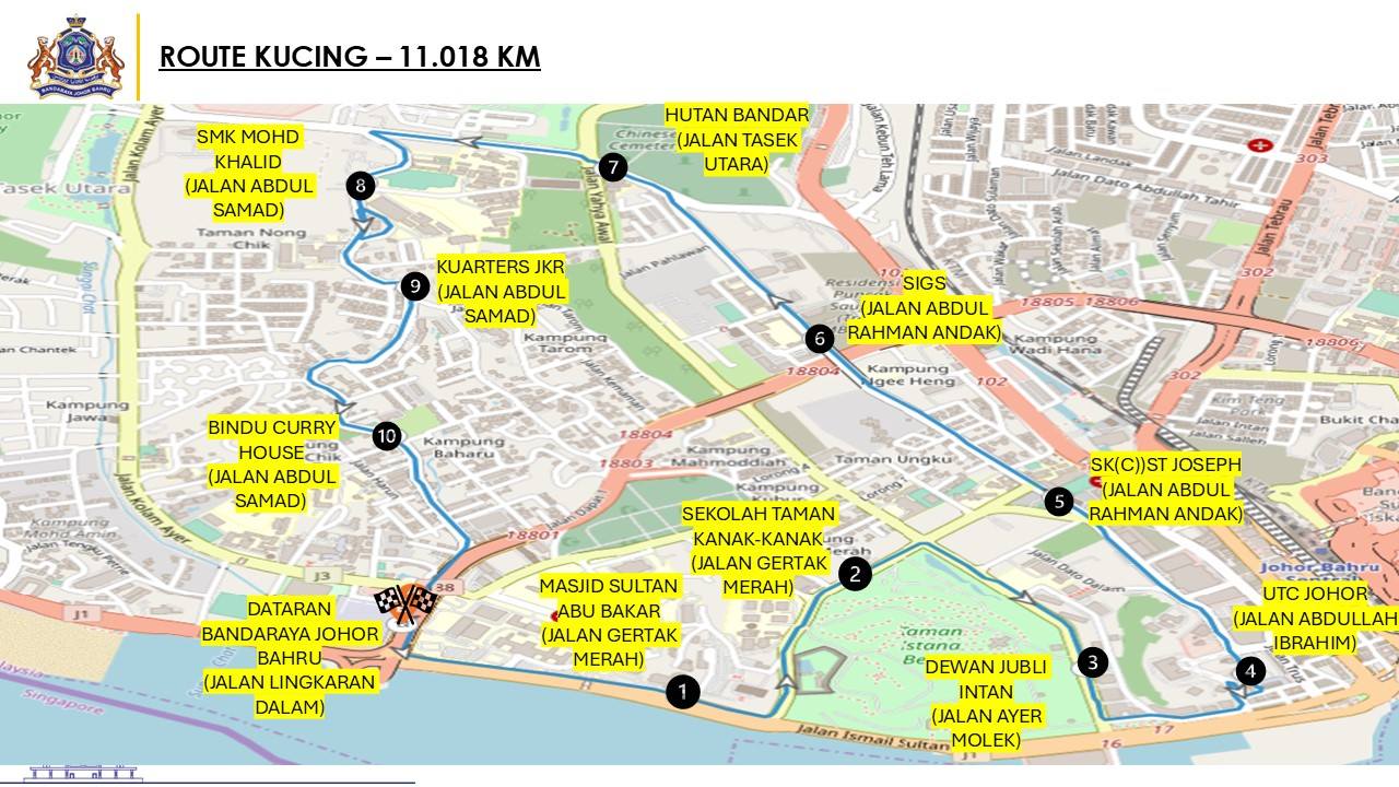 JB Neon Route