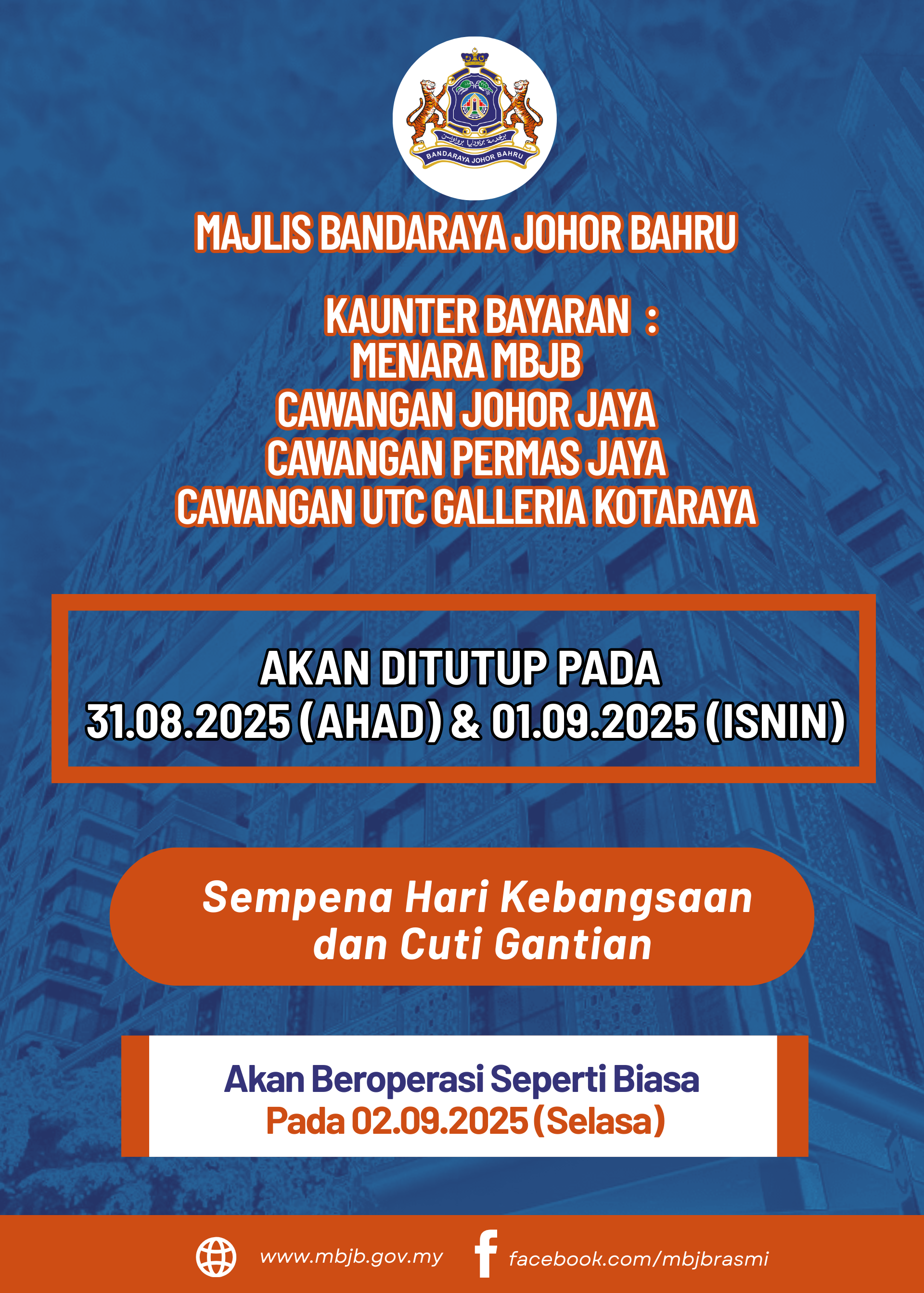  Tutup Operasi