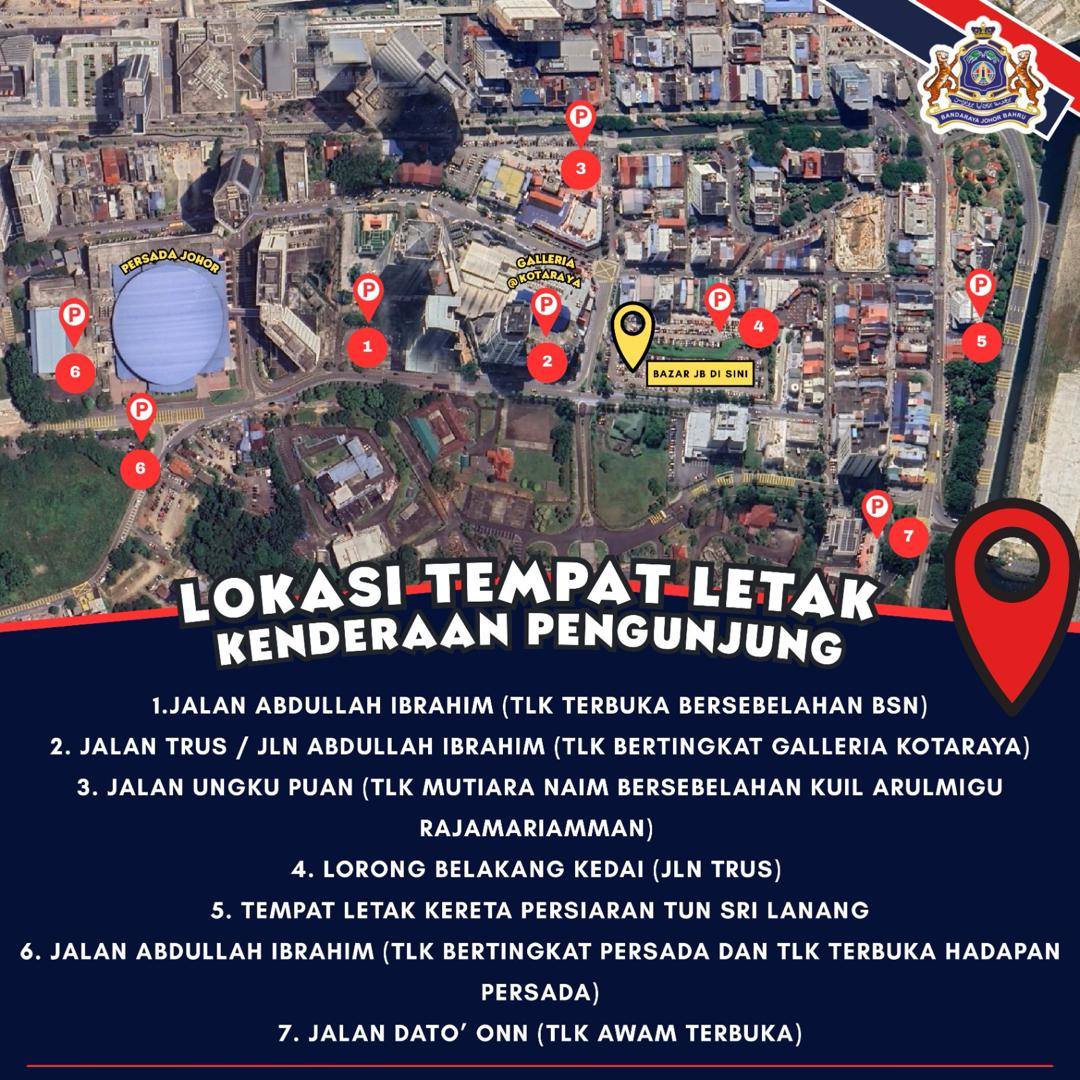 Pemindahan Penjaja Bazar JB