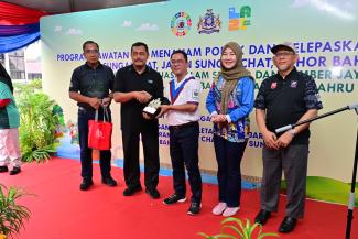 Program Rawatan Air, Penanaman Pokok & Pelepasan Anak Ikan