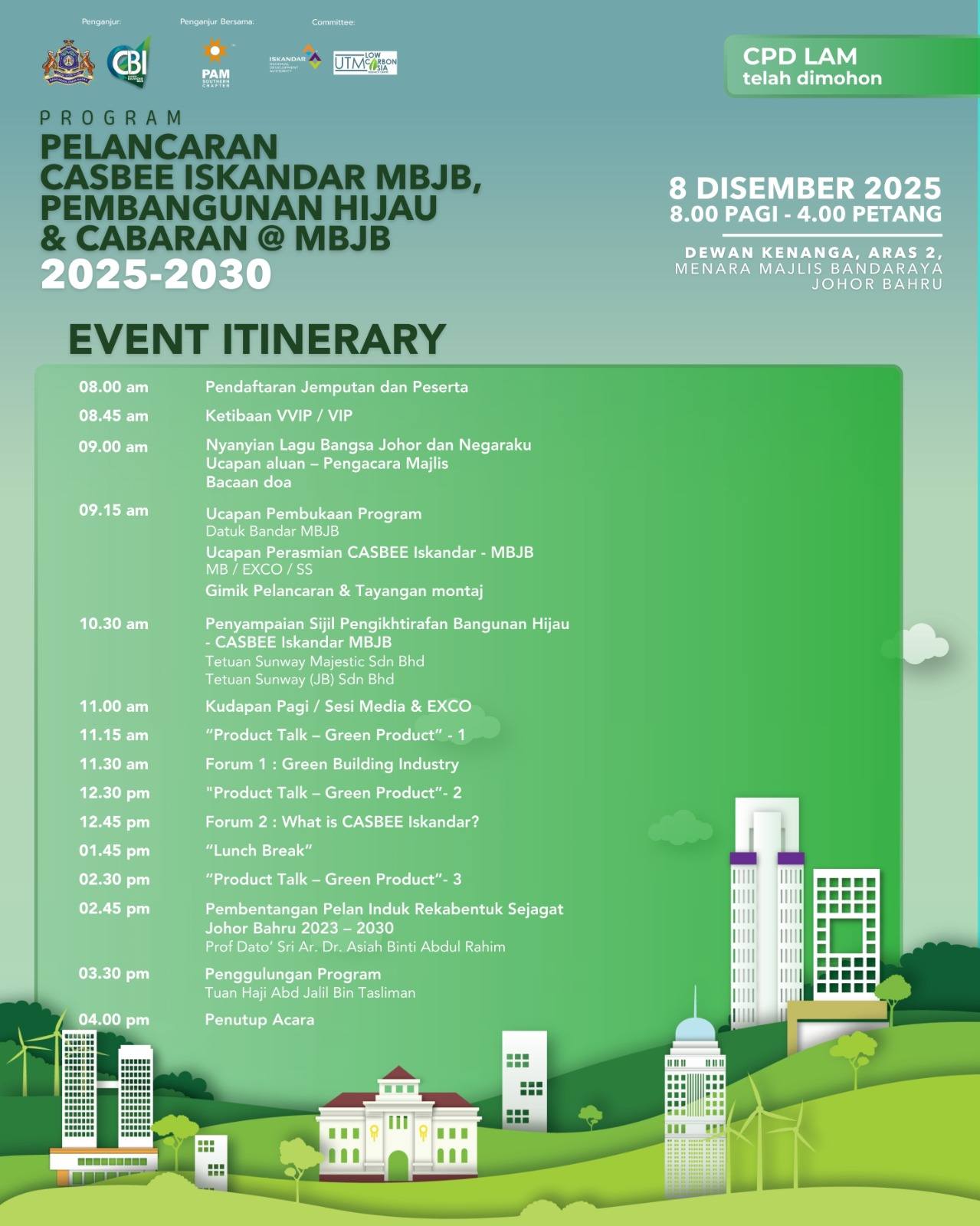 CASBEE ISKANDAR MBJB