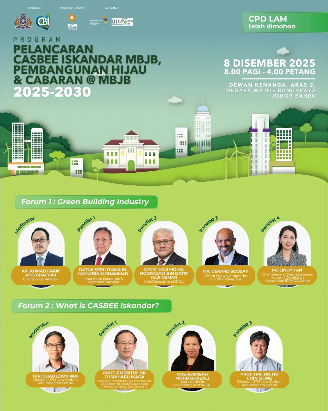 CASBEE ISKANDAR MBJB