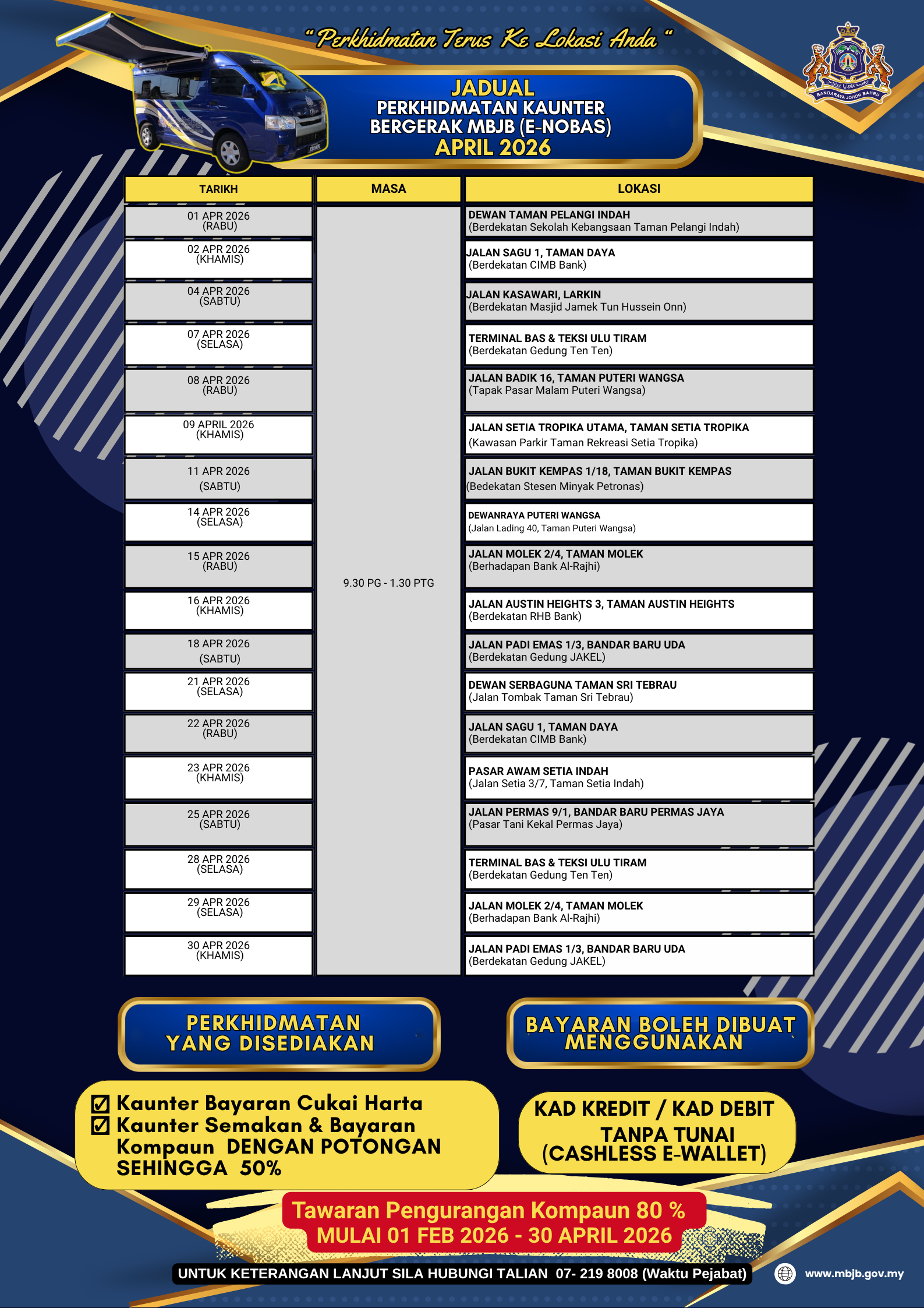 Perkhidmatan Kaunter Bergerak