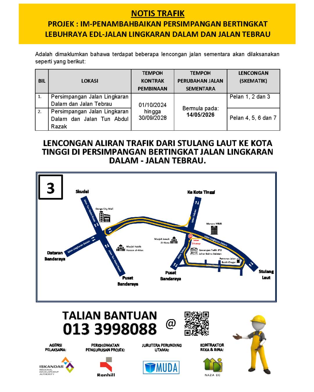 Lencongan Jalan Sementara
