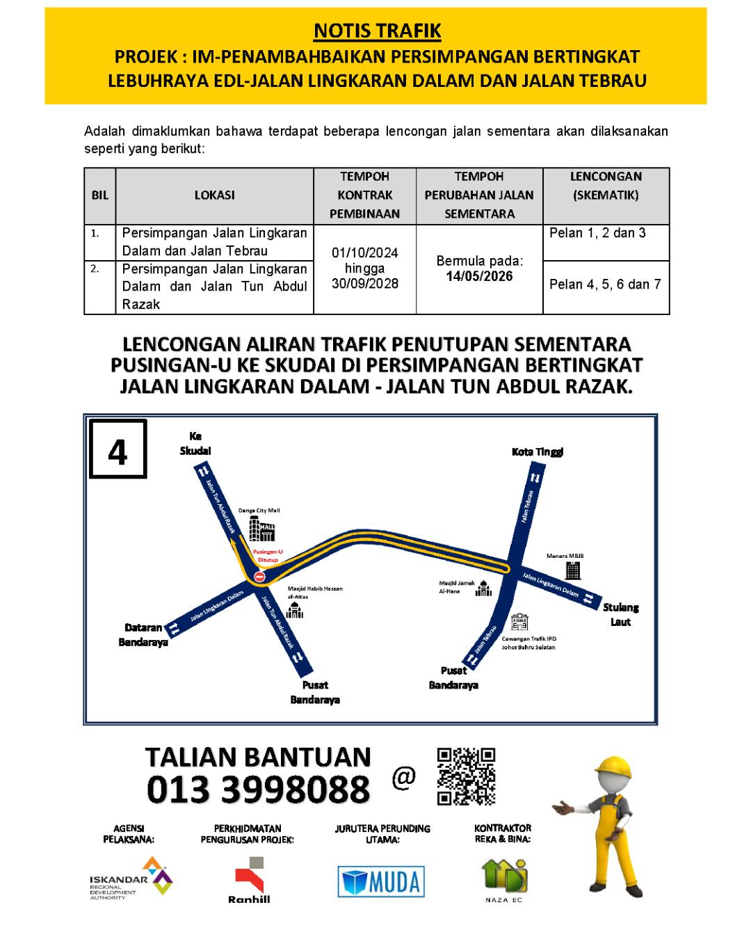 Lencongan Jalan Sementara