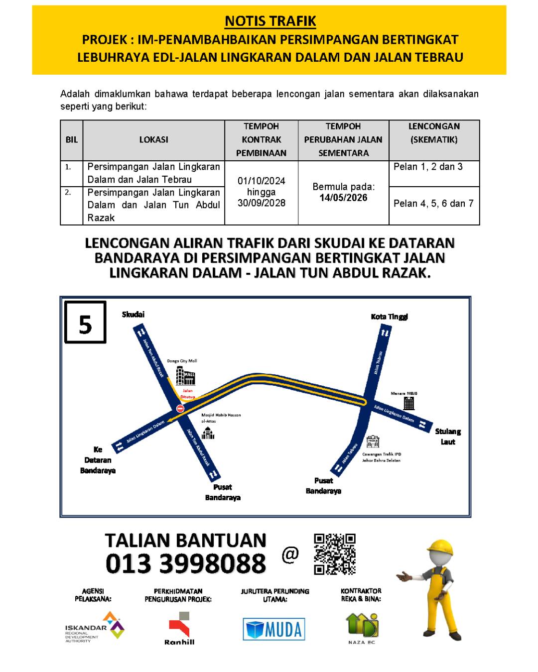 Lencongan Jalan Sementara