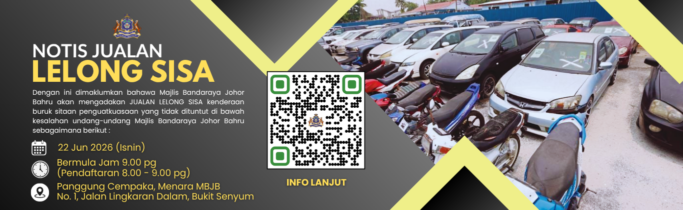 Notis Jualan Lelong Sisa Kenderaan Buruk Sitaan Penguatkuasaan