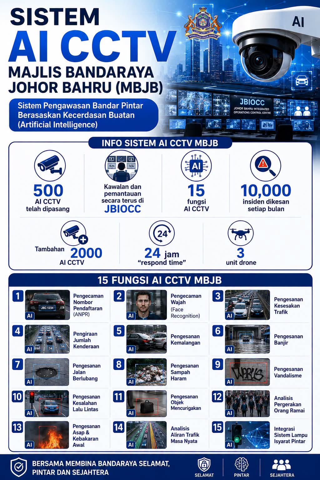 Sistem AI CCTV MBJB