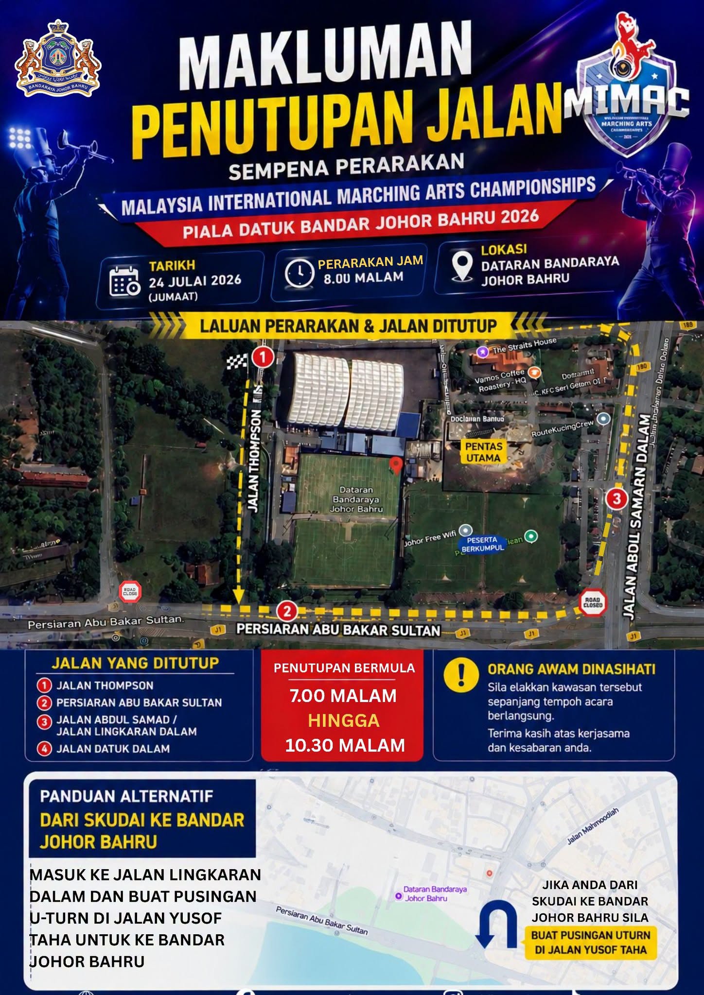 Makluman Penutupan Jalan