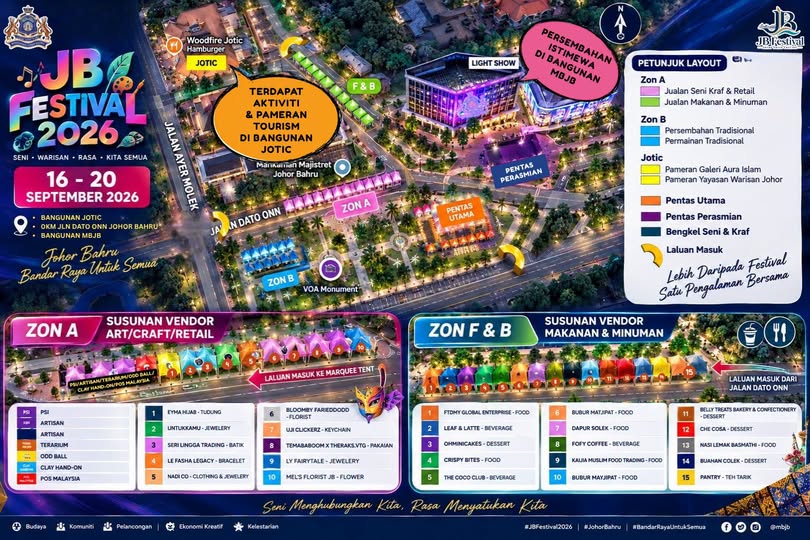 Map JB Festival 2026