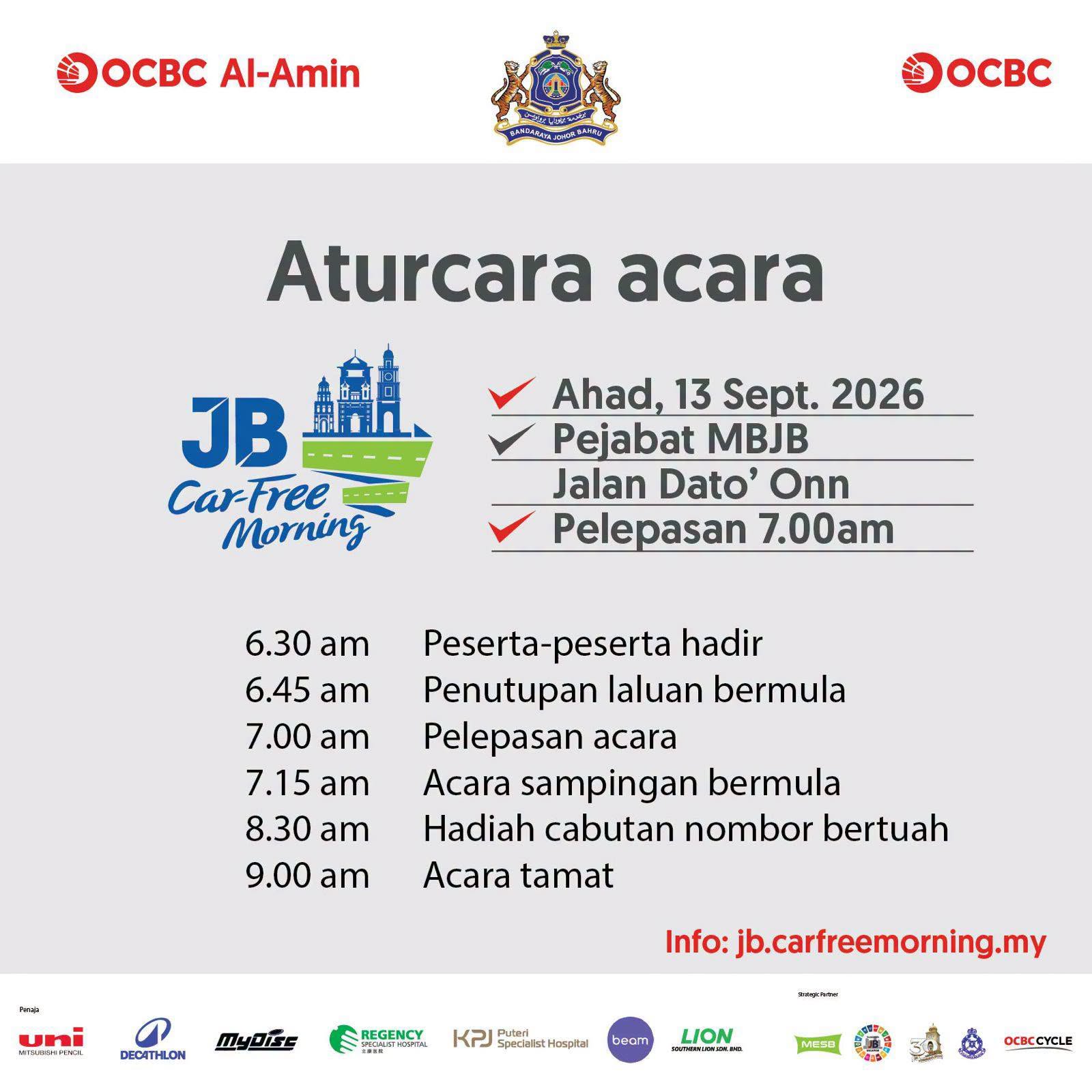 JB Car Free Morning