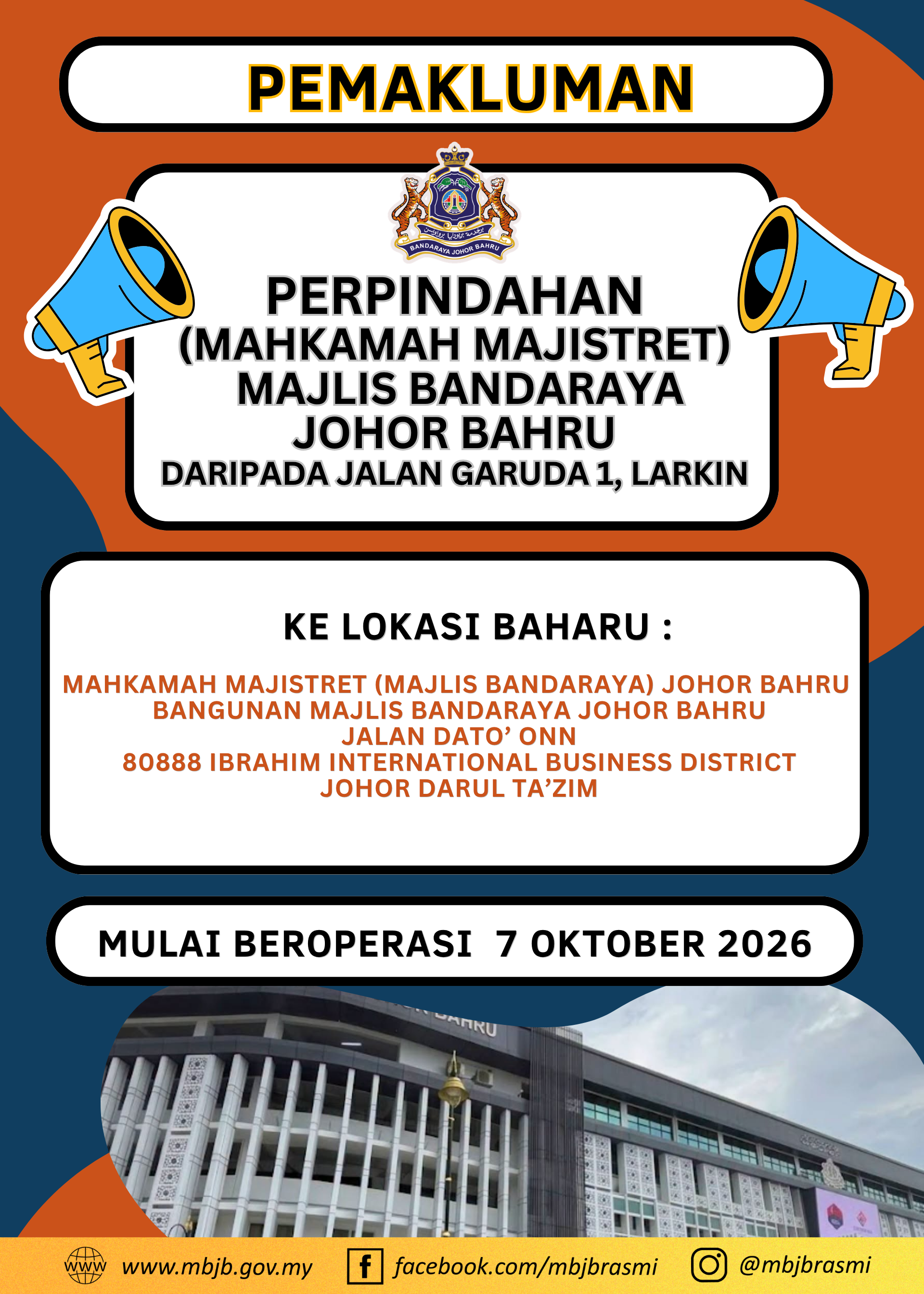 Mahkamah Majistret MBJB