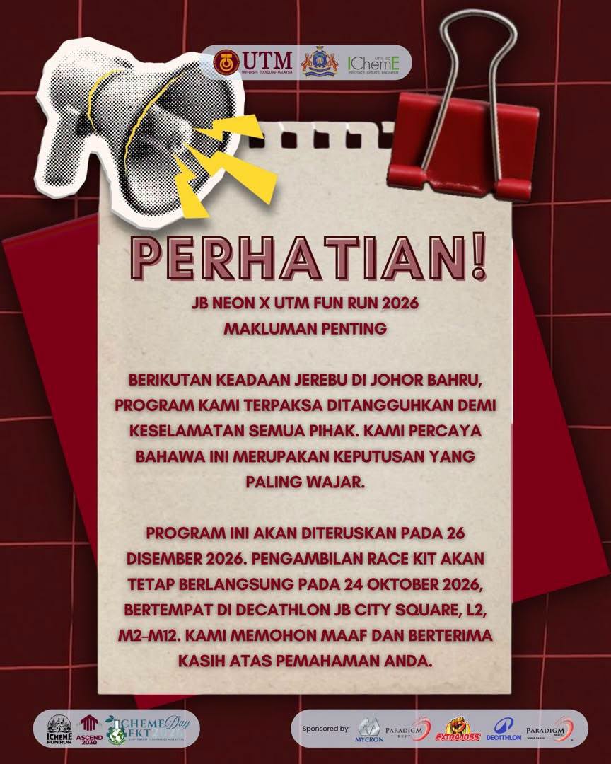 Pengumuman Penangguhan
