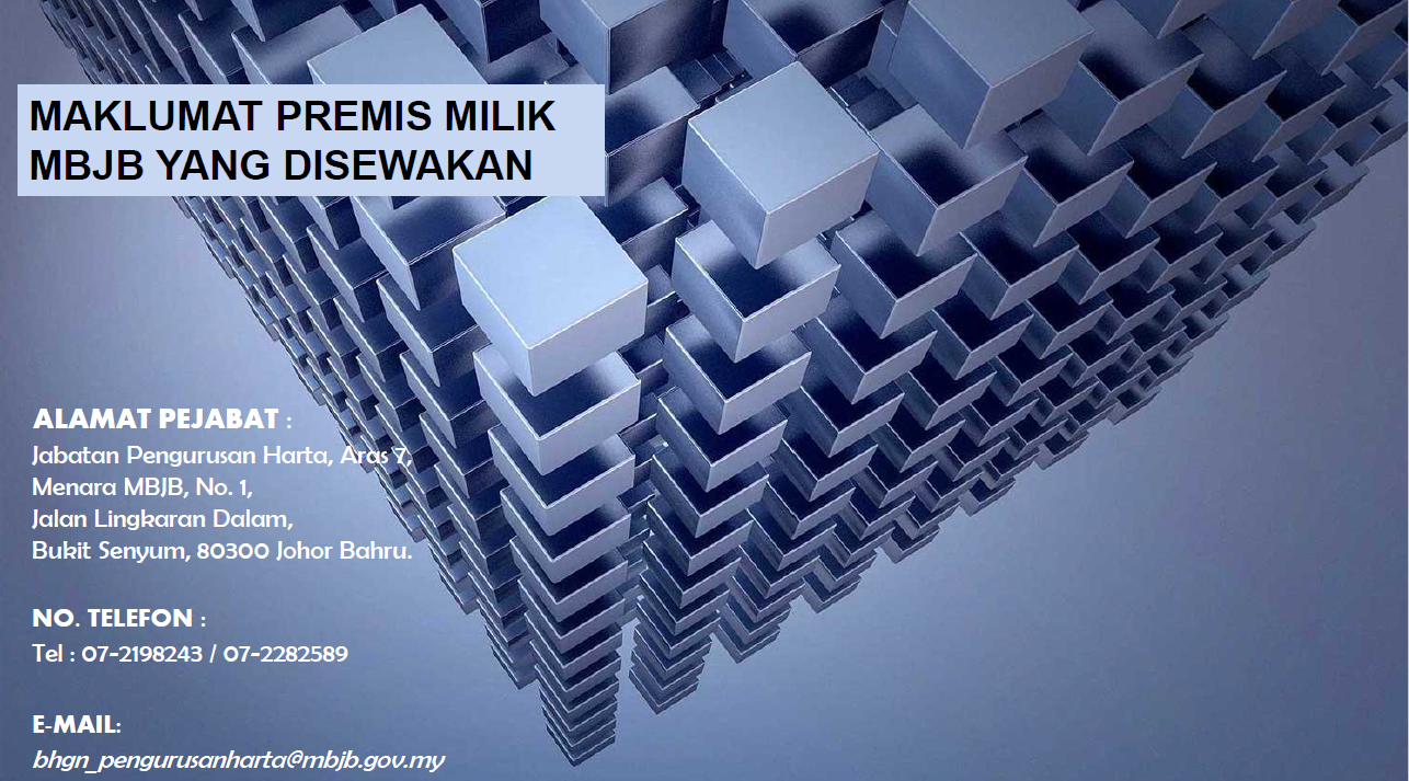 Info Premis Sewaan MBJB-