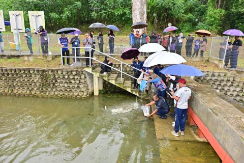 Program Rawatan Air, Penanaman Pokok & Pelepasan Anak Ikan Di Sungai Chat, Johor Bahru