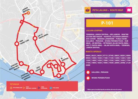 Laluan Bas Maju Johor