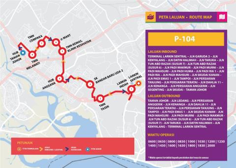 Laluan Bas Maju Johor