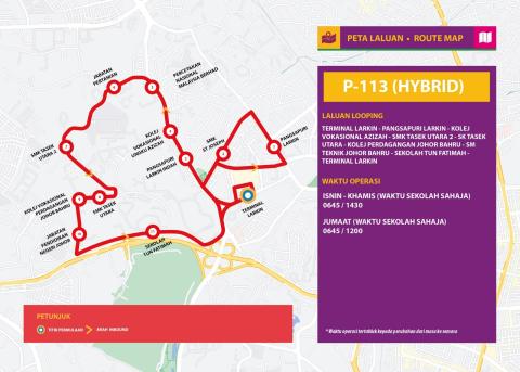 Laluan Bas Maju Johor