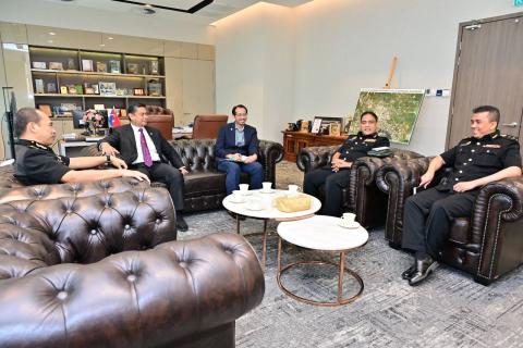 Kunjungan Hormat Pengarah Suruhanjaya Pencegah Rasuah Malaysia (SPRM) 