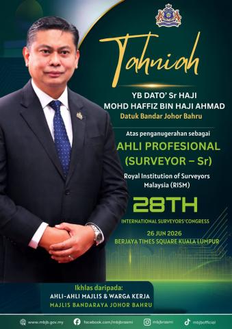 Tahniah YB Dato' 