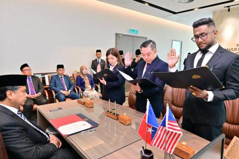 Majlis Angkat Sumpah Ahli Majlis